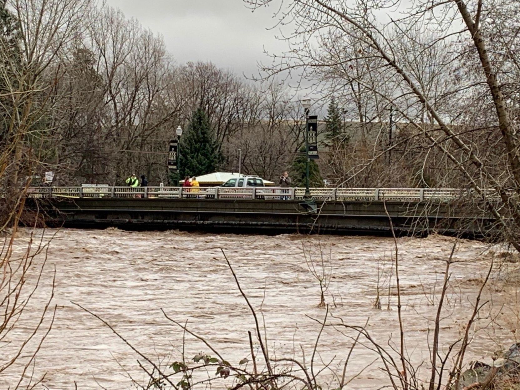 Touchet River in Dayton
